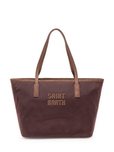 MC2 SAINT BARTH - Borsa Tote City Bag con Bordo Rifinito - Rosso - LIDIASHOPPING® - Official Website