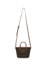 MC2 SAINT BARTH - City Bag Mini with Applied Lettering - Green - LIDIASHOPPING® - Official Website