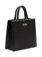 MC2 SAINT BARTH - Shop Bag Midi with Front Logo - Black - LIDIASHOPPING® - Official Website
