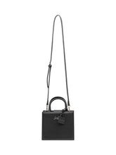 MC2 SAINT BARTH - Shop Bag Mini with Applied Logo - Black - LIDIASHOPPING® - Official Website