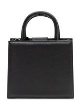 MC2 SAINT BARTH - Shop Bag Mini with Applied Logo - Black - LIDIASHOPPING® - Official Website