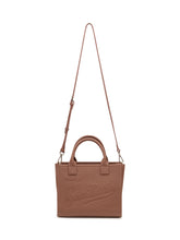 MC2 SAINT BARTH - Vanity Bag Midi con Scritta Impessa - Marrone - LIDIASHOPPING® - Official Website