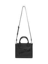MC2 SAINT BARTH - Vanity Bag Midi with Front Lettering - Black - LIDIASHOPPING® - Official Website