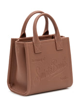 MC2 SAINT BARTH - Vanity Bag Mini con Motivo Testuale - Marrone - LIDIASHOPPING® - Official Website