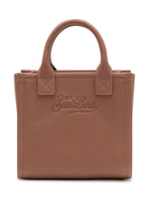 MC2 SAINT BARTH - Vanity Bag Mini con Motivo Testuale - Marrone - LIDIASHOPPING® - Official Website