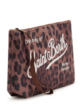 MC2 SAINT BARTH - Pochette Aline con Stampa Animalier - Marrone - LIDIASHOPPING® - Official Website