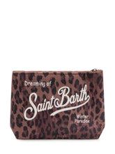 MC2 SAINT BARTH - Pochette Aline con Stampa Animalier - Marrone - LIDIASHOPPING® - Official Website