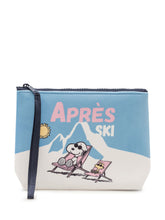 MC2 SAINT BARTH - Pochette Aline con Stampa Snoopy - Blu - LIDIASHOPPING® - Official Website