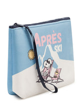 MC2 SAINT BARTH - Pochette Aline con Stampa Snoopy - Blu - LIDIASHOPPING® - Official Website