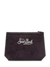 MC2 SAINT BARTH - Pochette Aline con Stampa a Cuore - Nero - LIDIASHOPPING® - Official Website