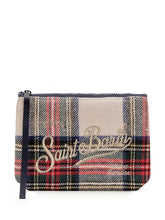 MC2 SAINT BARTH - Aline Check Pochette - Multicolor - LIDIASHOPPING® - Official Website