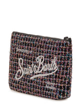 MC2 SAINT BARTH - Aline Textured Pochette with Embroidery - Multicolor - LIDIASHOPPING® - Official Website