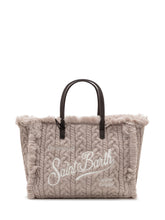 MC2 SAINT BARTH - Borsa Colette con Lavorazione a Trecce - Beige - LIDIASHOPPING® - Official Website