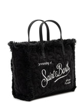 MC2 SAINT BARTH - Borsa Colette con Bordi Sfrangiati - Nero - LIDIASHOPPING® - Official Website