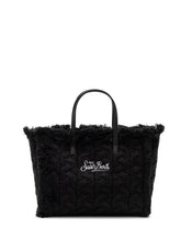 MC2 SAINT BARTH - Borsa Colette con Bordi Sfrangiati - Nero - LIDIASHOPPING® - Official Website