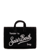 MC2 SAINT BARTH - Phone Bag con Lettering Ricamato - Blu - LIDIASHOPPING® - Official Website