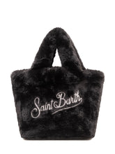 MC2 SAINT BARTH - Vanity Mini Faux Fur Tote Bag - Black - LIDIASHOPPING® - Official Website