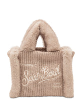 MC2 SAINT BARTH - Borsa Vanity Mini con Ricamo - Beige - LIDIASHOPPING® - Official Website