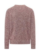 MC2 SAINT BARTH - Mélange Crew Neck Sweater - Red - LIDIASHOPPING® - Official Website