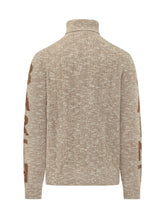 MC2 SAINT BARTH - Turtleneck Sweater with Graphic Pattern - Beige - LIDIASHOPPING® - Official Website