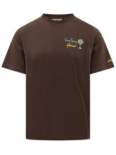 MC2 SAINT BARTH - Arnott T-shirt with Cocktail Motif - Brown - LIDIASHOPPING® - Official Website