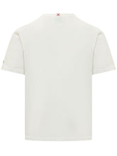 MC2 SAINT BARTH - Arnott T-shirt with Glass Motif - White - LIDIASHOPPING® - Official Website