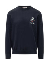 MC2 SAINT BARTH - Heron Sweater with Chef Embroidery - Blue - LIDIASHOPPING® - Official Website