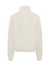 MC2 SAINT BARTH - Felpa Wilton con Zip e Monogramma - Bianco - LIDIASHOPPING® - Official Website