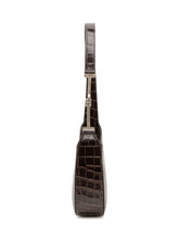 TOM FORD - Borsa a Spalla con Motivo Coccodrillo - Marrone - LIDIASHOPPING® - Official Website