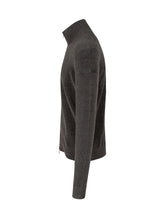 RRD - Knitted cardigan featuring a straight silhouette, ribbed high neck and full length two way zip fastening. Designed with long sleeves, fitted cuffs and ribbed hem. - Green - LIDIASHOPPING® - Official Website