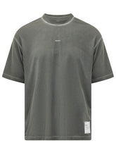 SATISFY - T-shirt Auralite con Logo Centrale - Grigio - LIDIASHOPPING® - Official Website