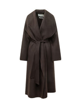 IVY OAK - Cappotto Carrie Rose con Collo a Scialle - Marrone - LIDIASHOPPING® - Official Website