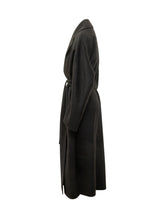 IVY OAK - Cybele Long Belted Coat - Black - LIDIASHOPPING® - Official Website