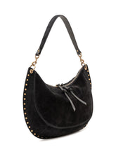 ISABEL MARANT - Borsa Oskan Soft con Borchie - Nero - LIDIASHOPPING® - Official Website