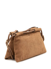 ISABEL MARANT - Borsa Pipa con Manico Intrecciato - Marrone - LIDIASHOPPING® - Official Website