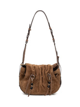 ISABEL MARANT - Borsa Bolton con Arricciatura Frontale - Marrone - LIDIASHOPPING® - Official Website