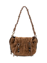 ISABEL MARANT - Borsa Bolton con Arricciatura Frontale - Marrone - LIDIASHOPPING® - Official Website