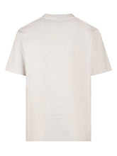 GRAMICCI - T-shirt Girocollo con Taschino e Ricamo - Grigio - LIDIASHOPPING® - Official Website