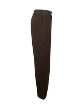 GRAMICCI - Classic trousers featuring wide straight legs, an elasticated waist and an integrated adjustable buckle belt. Detailed with side pockets, a small label on the belt and straight hems. - Brown - LIDIASHOPPING® - Official Website