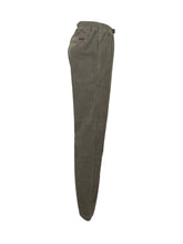 GRAMICCI - Full length straight leg trousers featuring a vertically corded surface. Designed with an elasticated waistband, adjustable front buckle belt and side pockets. - Green - LIDIASHOPPING® - Official Website