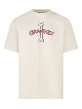 GRAMICCI - T-shirt Girocollo con Stampa Osso - Beige - LIDIASHOPPING® - Official Website