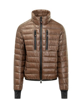 MONCLER GRENOBLE - Hers Padded Jacket with Front Pockets - Brown - LIDIASHOPPING® - Official Website