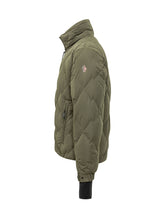 MONCLER GRENOBLE - Bomber Bramans con Trapuntatura Geometrica - Verde - LIDIASHOPPING® - Official Website