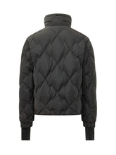 MONCLER GRENOBLE - Bomber Bramans Trapuntato a Rombi - Nero - LIDIASHOPPING® - Official Website