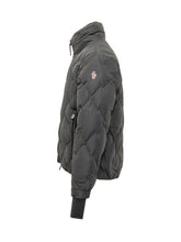MONCLER GRENOBLE - Bomber Bramans Trapuntato a Rombi - Nero - LIDIASHOPPING® - Official Website