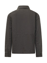 MONCLER GRENOBLE - Camicia con Zip e Tasche Applicate - Nero - LIDIASHOPPING® - Official Website