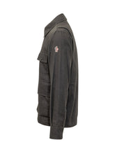 MONCLER GRENOBLE - Camicia con Zip e Tasche Applicate - Nero - LIDIASHOPPING® - Official Website