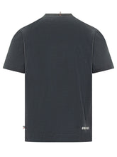 MONCLER GRENOBLE - T-shirt con Lettering Frontale - Blu - LIDIASHOPPING® - Official Website
