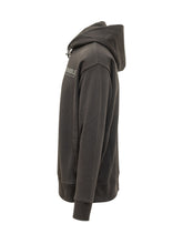 MONCLER GRENOBLE - Felpa con Cappuccio e Stampa Frontale - Nero - LIDIASHOPPING® - Official Website