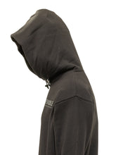 MONCLER GRENOBLE - Felpa con Cappuccio e Stampa Frontale - Nero - LIDIASHOPPING® - Official Website